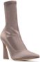 Gianvito Rossi pull-on pointed-toe ankle boots Neutrals - Thumbnail 2