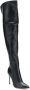 Gianvito Rossi Bea Cuissard leather thigh-high boots Black - Thumbnail 2