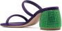 Gianvito Rossi rhinestone-embellished 75mm sandals Purple - Thumbnail 3