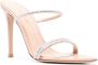 Gianvito Rossi Cannes 105mm suede sandals Neutrals - Thumbnail 2