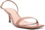 Gianvito Rossi Ribbon 65mm leather sandals Neutrals - Thumbnail 2