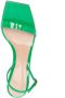 Gianvito Rossi Ribbon 55mm patent leather kitten sandals Green - Thumbnail 4