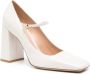 Gianvito Rossi Ribbon 95mm leather Mary Jane pumps White - Thumbnail 2