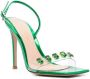 Gianvito Rossi Ribbon Candy 105mm sandals Green - Thumbnail 2