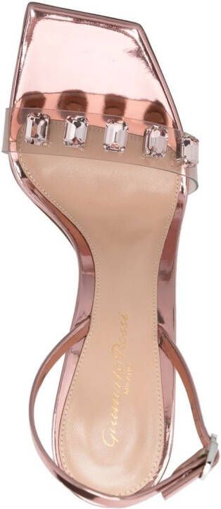 Gianvito Rossi Ribbon Candy 105mm sandals Pink