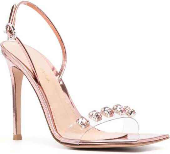 Gianvito Rossi Ribbon Candy sandals Pink