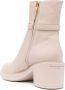 Gianvito Rossi Ribbon Dumont 45mm leather boots Neutrals - Thumbnail 3