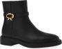 Gianvito Rossi Ribbon Dumont leather ankle boots Black - Thumbnail 2