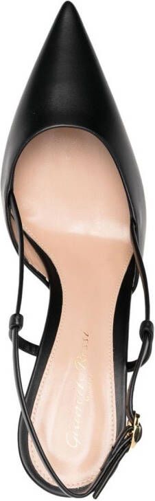 Gianvito Rossi Ascent 85mm slingback pumps Black