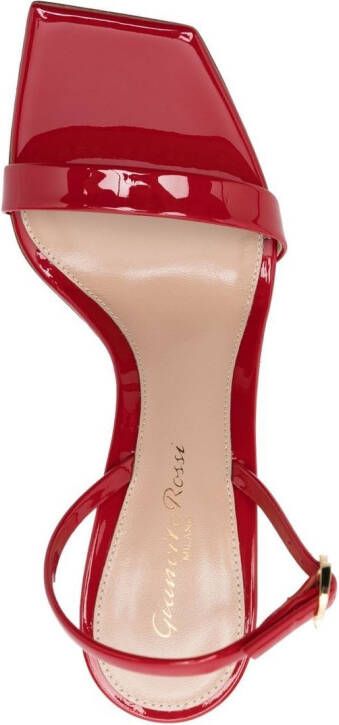 Gianvito Rossi Ribbon Stiletto 105mm sandals Red