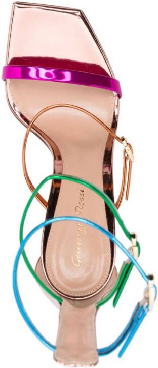 Gianvito Rossi Ribbon Uptown 105mm strappy sandals Brown