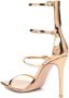 Gianvito Rossi Ribbon Uptown 105mm strappy sandals Gold - Thumbnail 3
