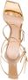 Gianvito Rossi Ribbon Uptown 105mm strappy sandals Gold - Thumbnail 4