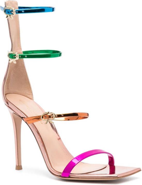 Gianvito Rossi Ribbon Uptown 110mm sandals Pink