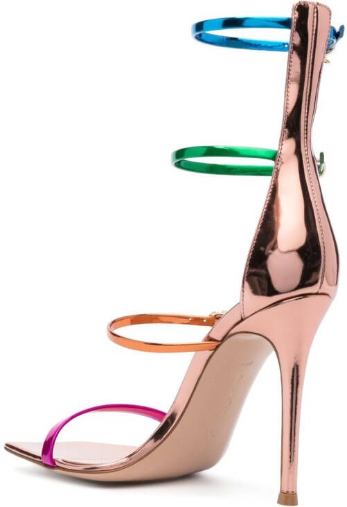 Gianvito Rossi Ribbon Uptown 110mm sandals Pink