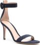 Gianvito Rossi Ricca 95mm suede sandals Blue - Thumbnail 2