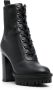 Gianvito Rossi Ricceo 105mm lace-up boots Black - Thumbnail 2