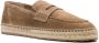 Gianvito Rossi round-toe suede espadrilles Brown - Thumbnail 2