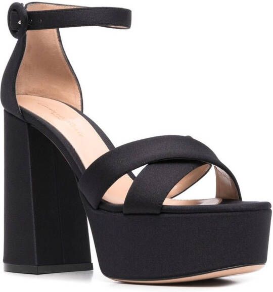 Gianvito Rossi Sheridan 140mm platform sandals Black