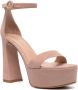 Gianvito Rossi Sheridan 80mm suede sandals Pink - Thumbnail 2