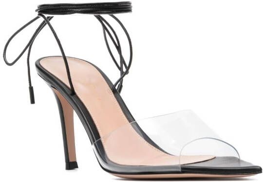 Gianvito Rossi Skye 85mm ankle-tie sandals White