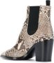 Gianvito Rossi snakeskin ankle boots Neutrals - Thumbnail 3