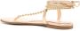 Gianvito Rossi Soleil bead-embellished leather sandals Gold - Thumbnail 3