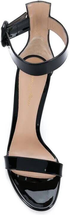 Gianvito Rossi stiletto heeled sandals Black