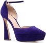 Gianvito Rossi suede 85mm pumps Purple - Thumbnail 2
