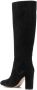 Gianvito Rossi Glen 85mm suede knee-high boots Black - Thumbnail 3