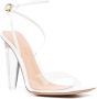 Gianvito Rossi Odyssey 120mm trasnparent sandals White - Thumbnail 2