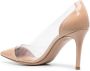 Gianvito Rossi Plexi 85mm transparent pumps Neutrals - Thumbnail 3