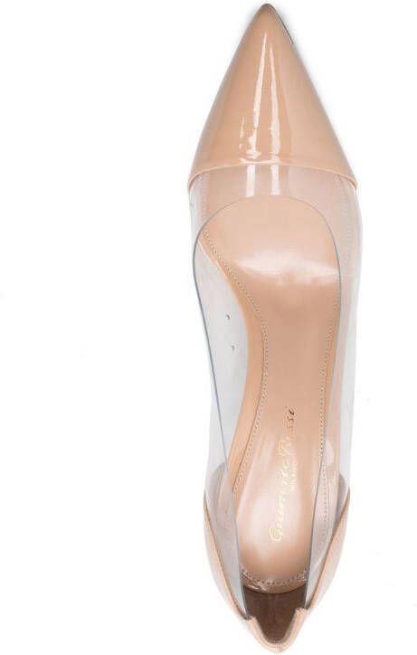 Gianvito Rossi Plexi 85mm transparent pumps Neutrals