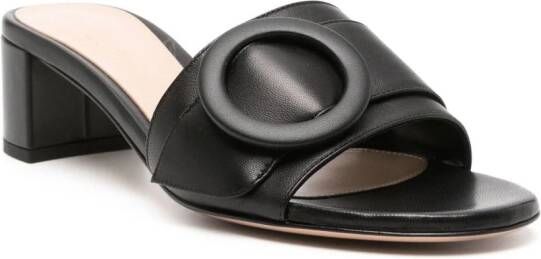 Gianvito Rossi Venezia 45mm leather mules Black