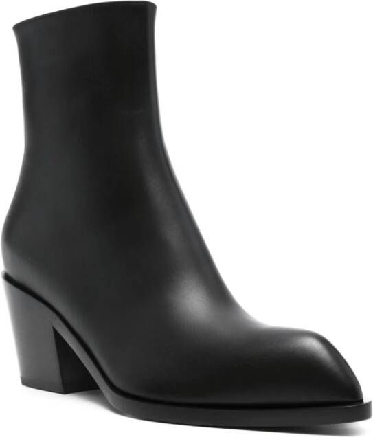 Gianvito Rossi Wednesday leather ankle boots Black