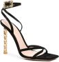Gianvito Rossi Wonder 105mm suede sandals Black - Thumbnail 2