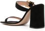 Gianvito Rossi Wondy 105mm suede mules Black - Thumbnail 3