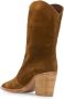 Gianvito Rossi wooden heel cowboy boots Brown - Thumbnail 3