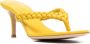 Gianvito Rossi woven-strap thong-style sandals Yellow - Thumbnail 2