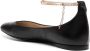 Giorgio Armani chain link-detail leather ballerina shoes Black - Thumbnail 3