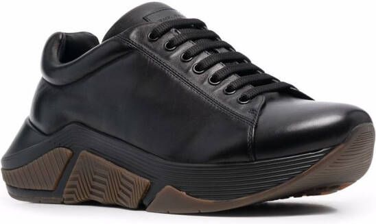 Giorgio Armani lace-up low-top sneakers Black