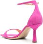 Giuliano Galiano 75mm heel suede sandals Pink - Thumbnail 3