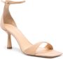 Giuliano Galiano 7mm heel suede sandals Neutrals - Thumbnail 2
