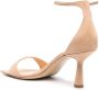 Giuliano Galiano 7mm heel suede sandals Neutrals - Thumbnail 3