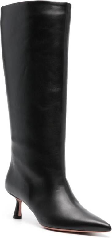 Giuliano Galiano Jane 60mm leather boots Black