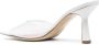 Giuliano Galiano ROSEGLAMOUR 70mm leather mules White - Thumbnail 3