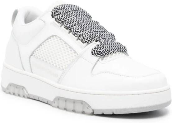 Giuliano Galiano Vyper panelled sneakers White