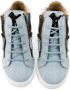 Giuseppe Junior ankle lace-up sneakers Blue - Thumbnail 3