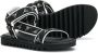 Giuseppe Junior logo sandals Black - Thumbnail 2