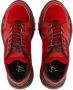 Giuseppe Junior Talon Jr suede-trim sneakers Red - Thumbnail 3